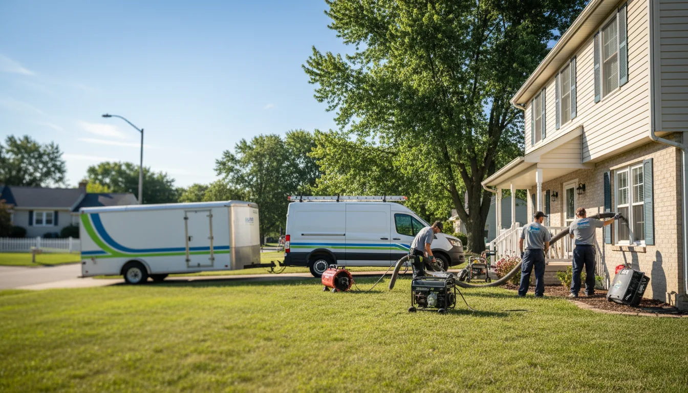 Flooded Basement Restoration And Cleanup With Repair in Oilmont, MT near me